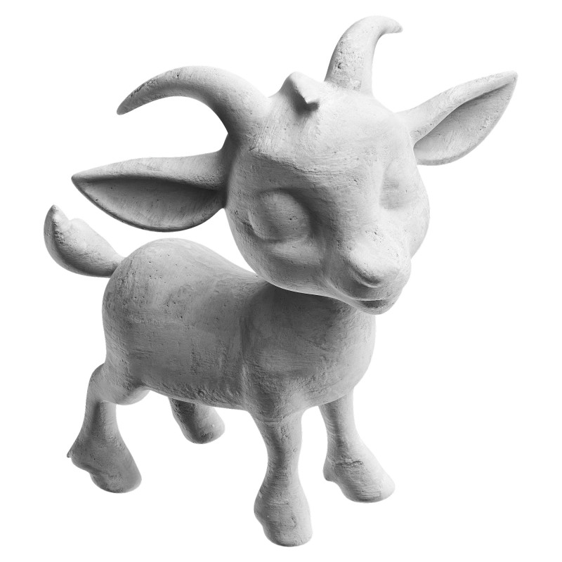Goat Statues 3D 모델 .c4d .max .obj .3ds .fbx .stl .blend 