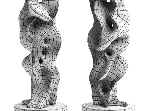 Abstract Sculpture 3D Model