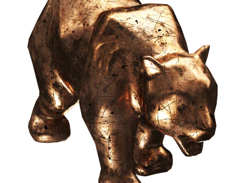 Bear Sculpture 3D Model