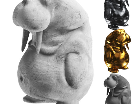 Walrus 3Dモデル