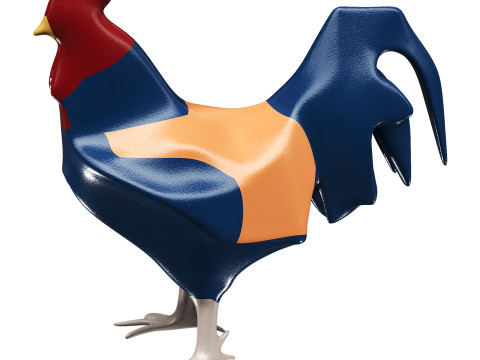 Rooster chicken 3Dモデル