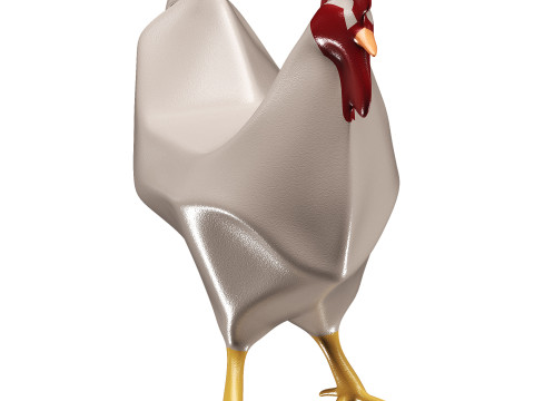 Rooster chicken 3Dモデル