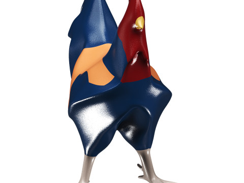 Rooster chicken 3Dモデル