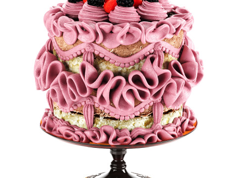 Cake Model 3D