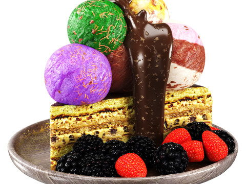 Cake 3Dモデル