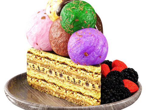 Cake 3D Модель