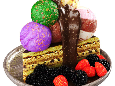 Cake 3D Модель