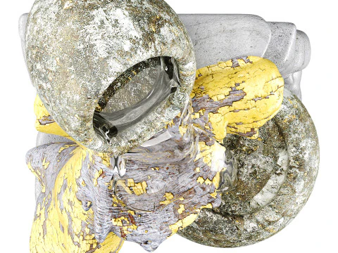 Decorative fountain 3D Model