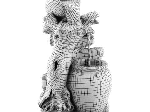 Decorative fountain 3Dモデル