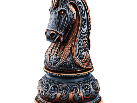 Horse chess 3Dモデル