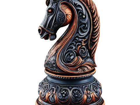 Horse chess 3D Model