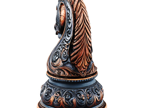 Horse chess 3D 모델