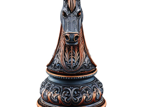 Horse chess 3D 모델