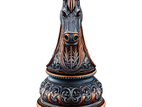 Horse chess 3D Model