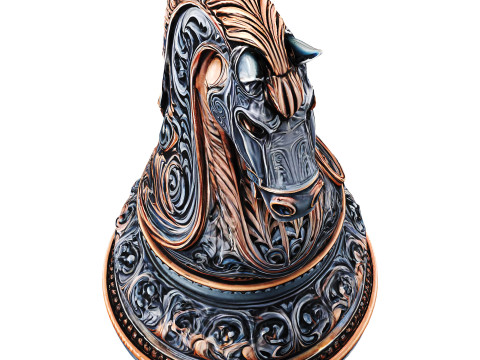 Horse chess 3D 모델