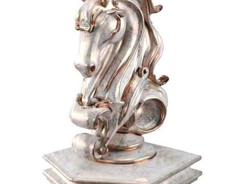 Horse statue 3D Model