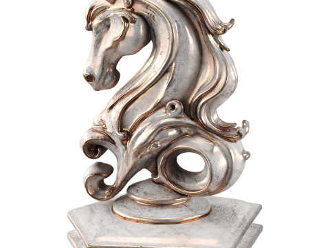 Estatua del caballo Modelo 3D