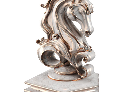 Horse statue 3D 模型
