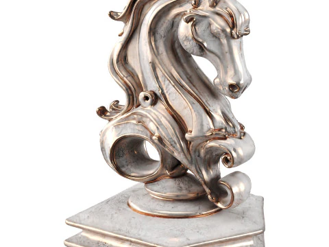 Estatua del caballo Modelo 3D