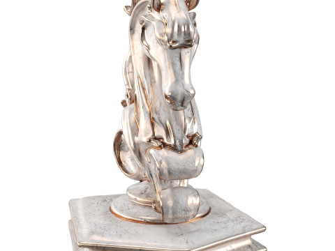 Horse statue 3D 模型