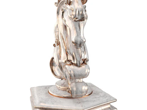 Estatua del caballo Modelo 3D