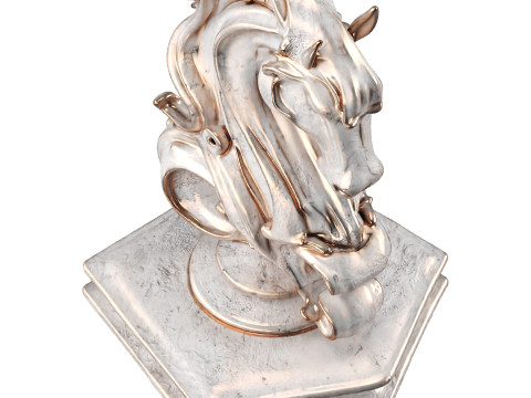 Horse statue 3D 模型