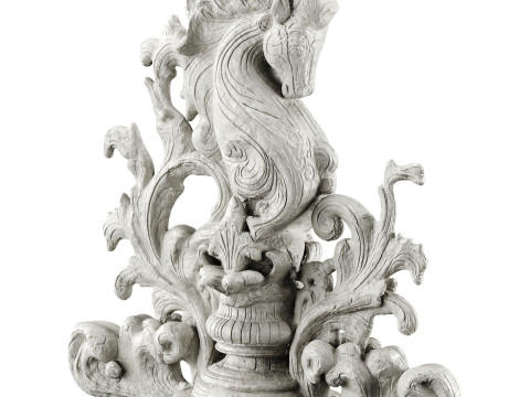 Horse art statue 3D Model