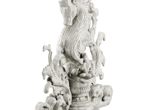 Horse art statue 3D Model