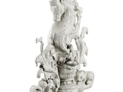 Horse art statue 3D Model