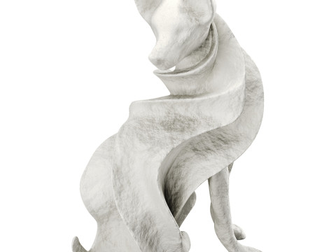 Dog Statue Modelo 3D