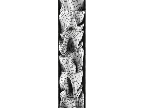 Jeannine Marchandt Frame 3D Model