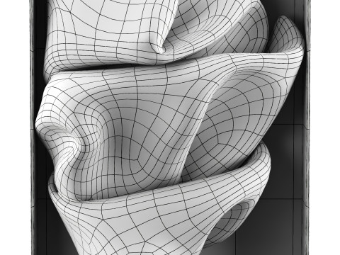 Jeannine Marchandt Frame 3D Model