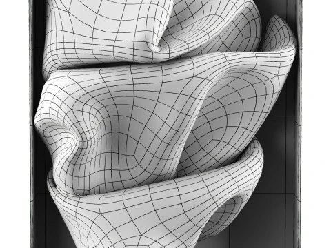 Jeannine Marchandt Frame 3D Model