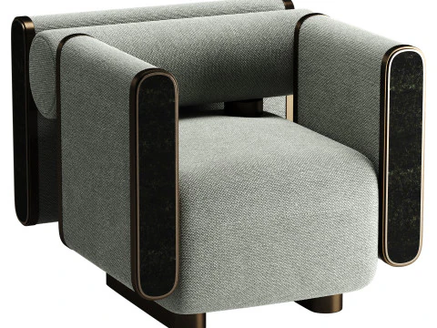 Poltrona autom&aacute;tica Modelo 3D