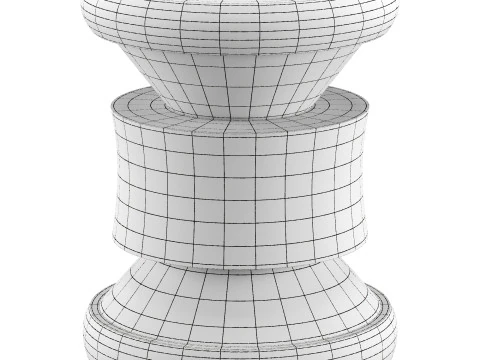 Barth stool les intemporels 3D Model