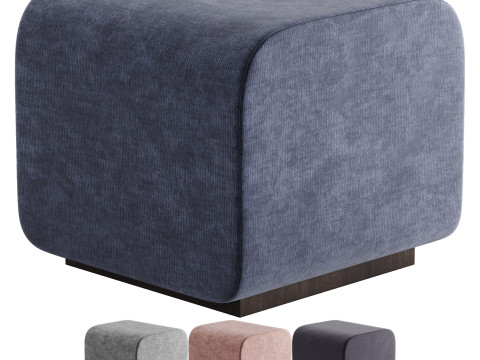 Franck ottoman 3D Model