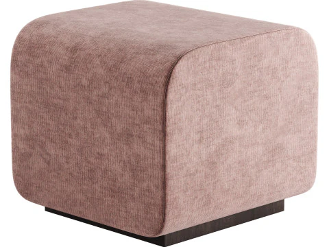 Franck ottoman 3D Model
