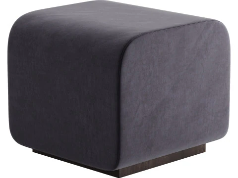 Franck ottoman 3D Model