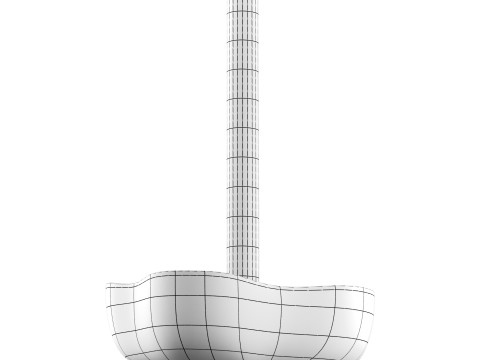 Eole ceiling lamp Modèle 3D