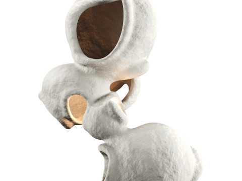 Fertility Form Pendant Light 3D Model