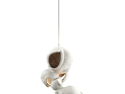 Fertility Form Pendant Light 3D 모델