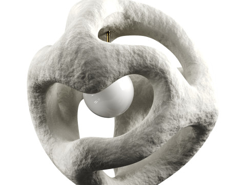Fertility Form illuminated sculpture 3D Model