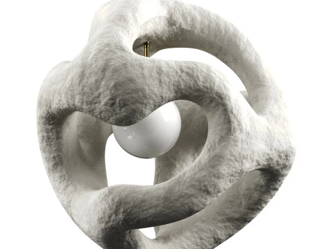 Fertility Form illuminated sculpture 3D Model