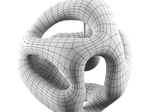 Fertility Form illuminated sculpture 3D Model