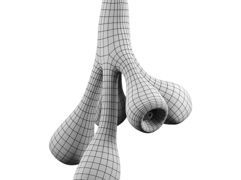 Unique hanging lamp 3D Model