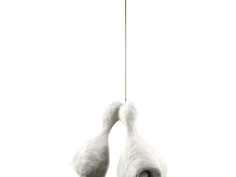 Unique hanging illuminated sculpture Modelo 3D