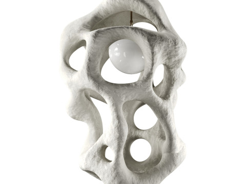 Amobius illuminated sculpture 3D Model