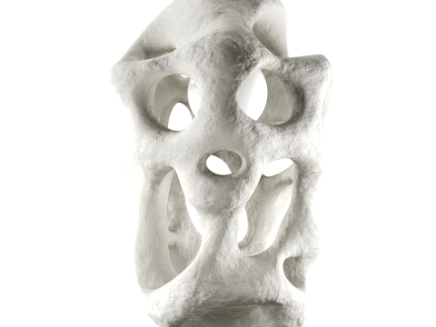 Amobius illuminated sculpture 3D Model