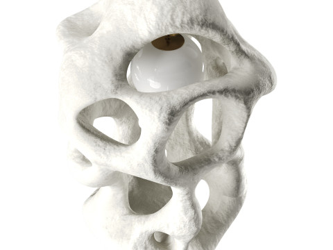 Amobius illuminated sculpture 3D Model