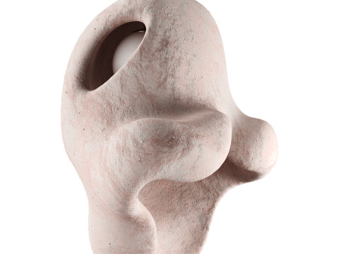 Fertility Form illuminated sculpture 3D Model